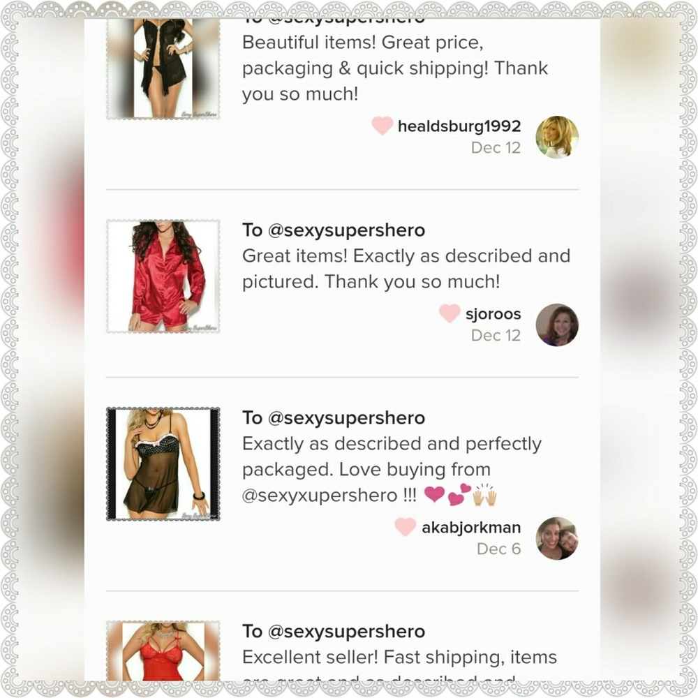 Shop with confidence! Check out my love notes &mor - Picture 5 of 7